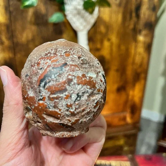 Red Jasper Skull